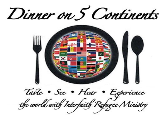 Dinner on 5 Continents